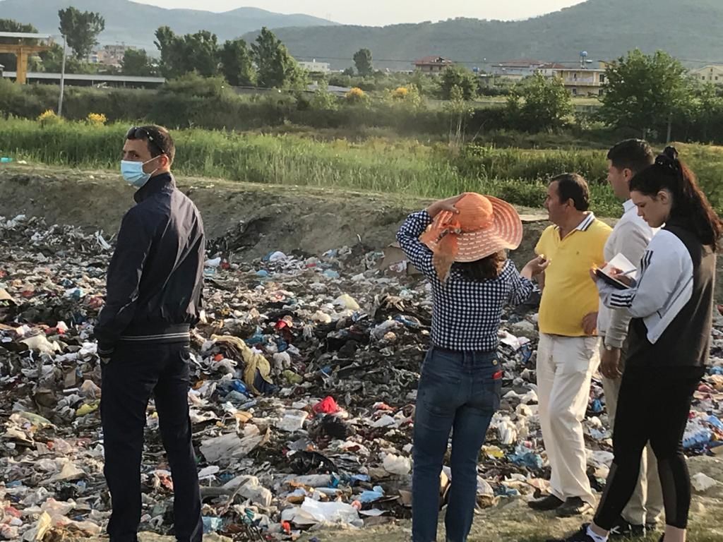 Site visit to a solid waste management project